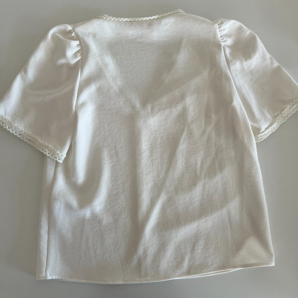 like new Sézane Tina blouse / ecru / size 2 or EU34 - Picture 5 of 11